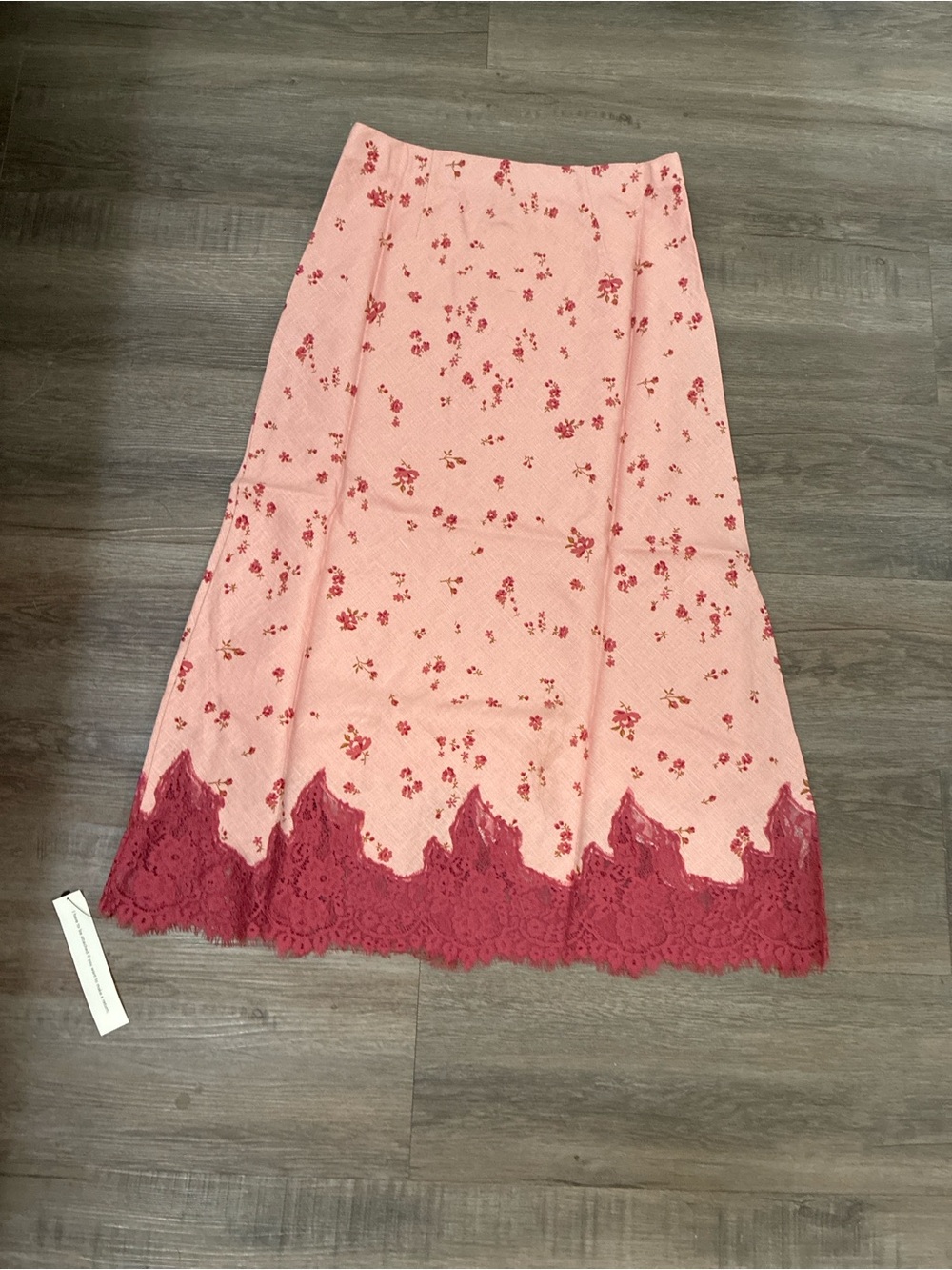 Reformation Carolina Linen skirt